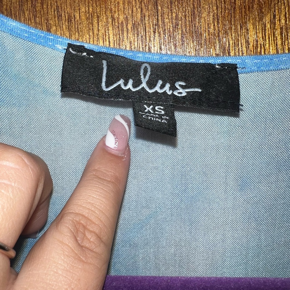 Tye dye romper. - Picture 3 of 4